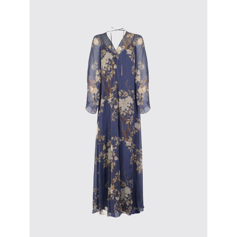 Max Mara Studio Dress Woman Blue